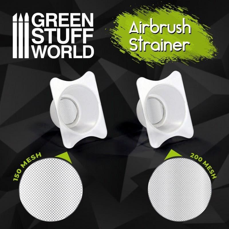 Green Stuff World: Airbrush Cup Strainers x2
