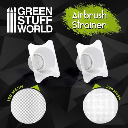 Green Stuff World: Airbrush Cup Strainers x2