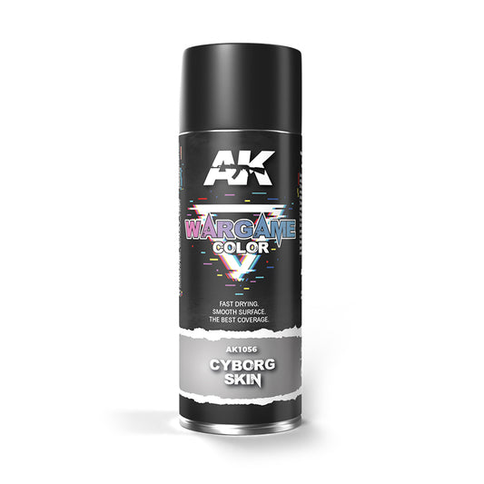Ak Interactive: Aerosol Spray Primer  - Cyborg Skin Spray 400ml