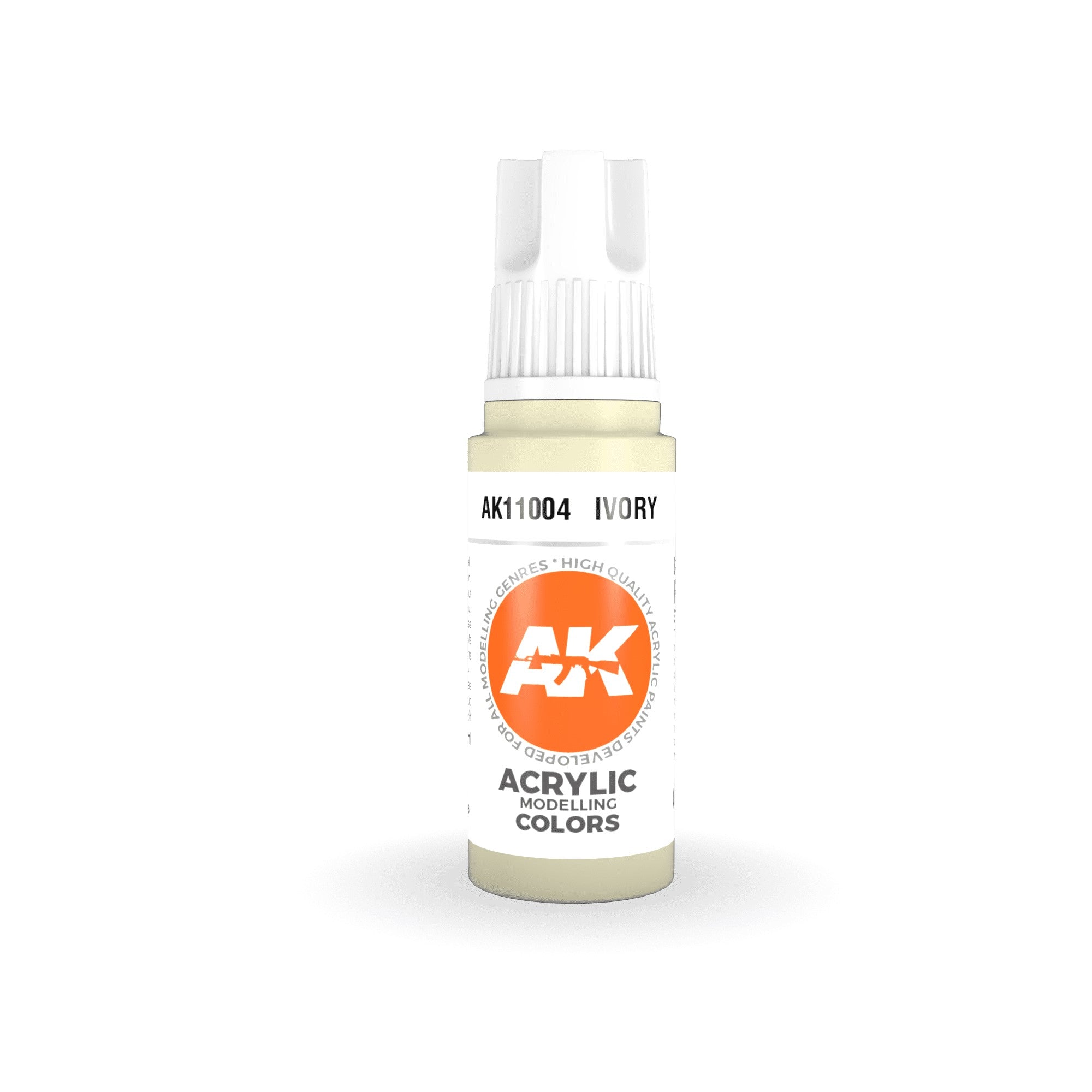AK Interactive: 3 Gen Acrylics - Ivory 17ml