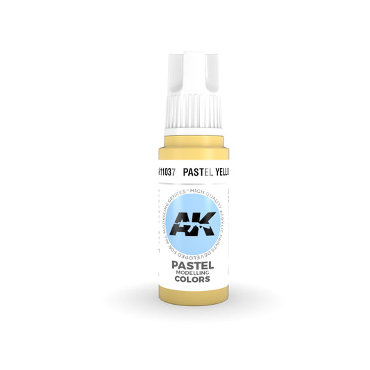 AK Interactive: 3 Gen Acrylics - Pastel Yellow 17ml