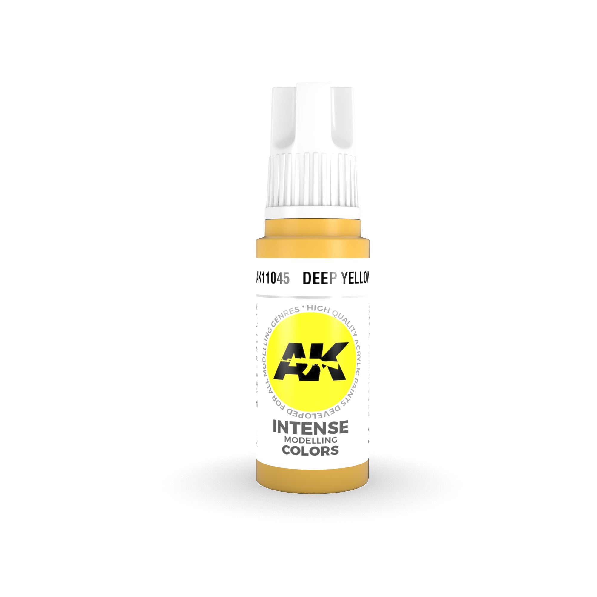 AK Interactive: 3 Gen Acrylics - Deep Yellow 17ml