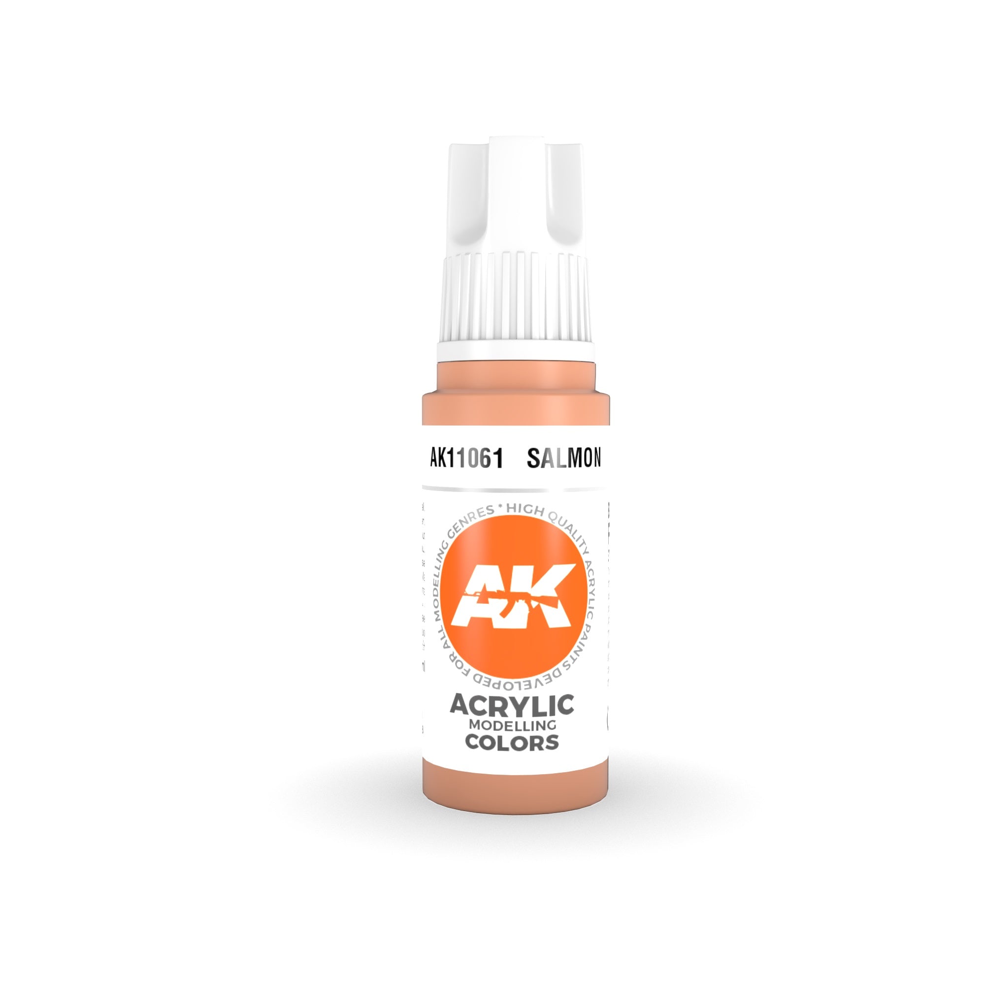 AK Interactive: 3 Gen Acrylics - Salmon 17ml