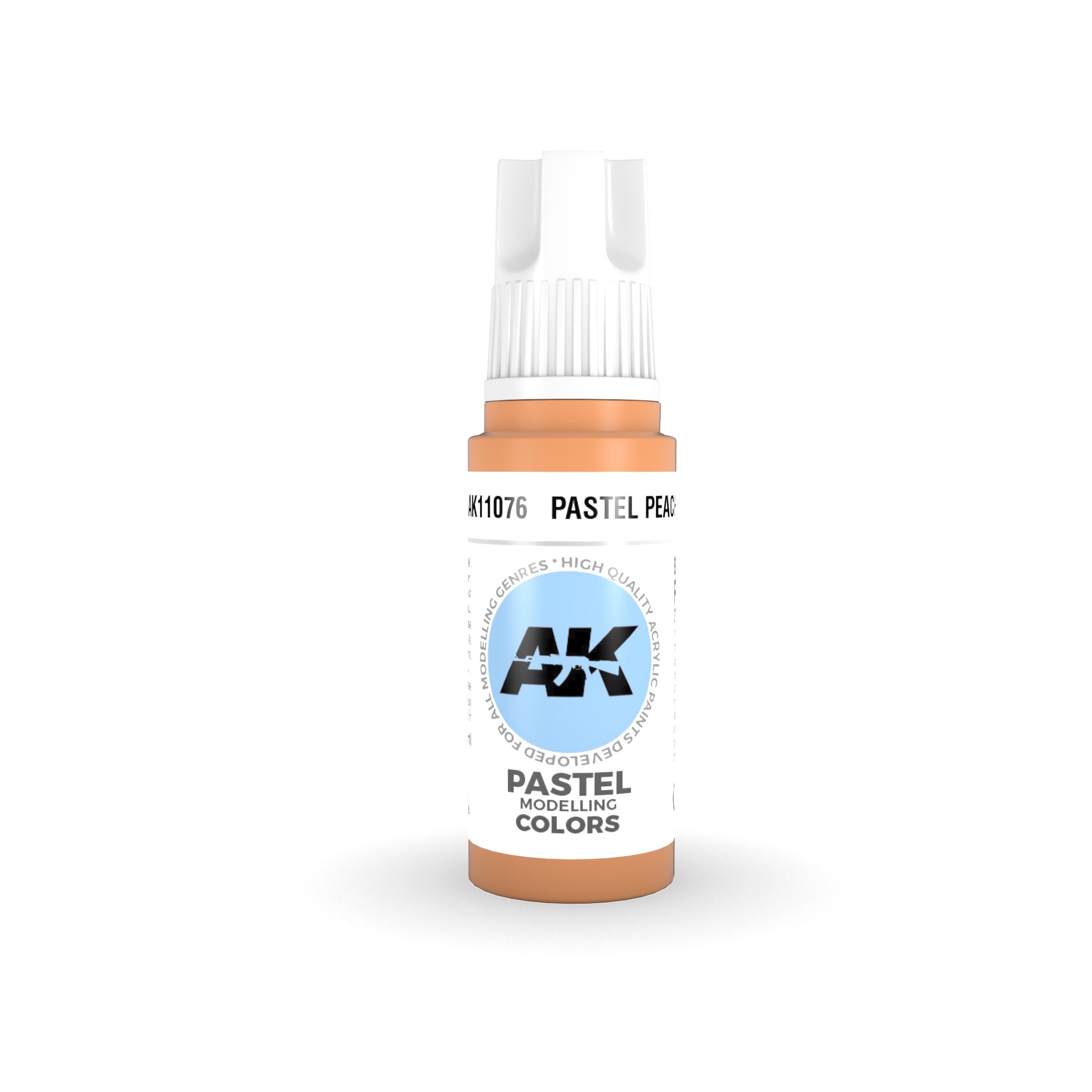 AK Interactive: 3 Gen Acrylics - Pastel Peach 17ml
