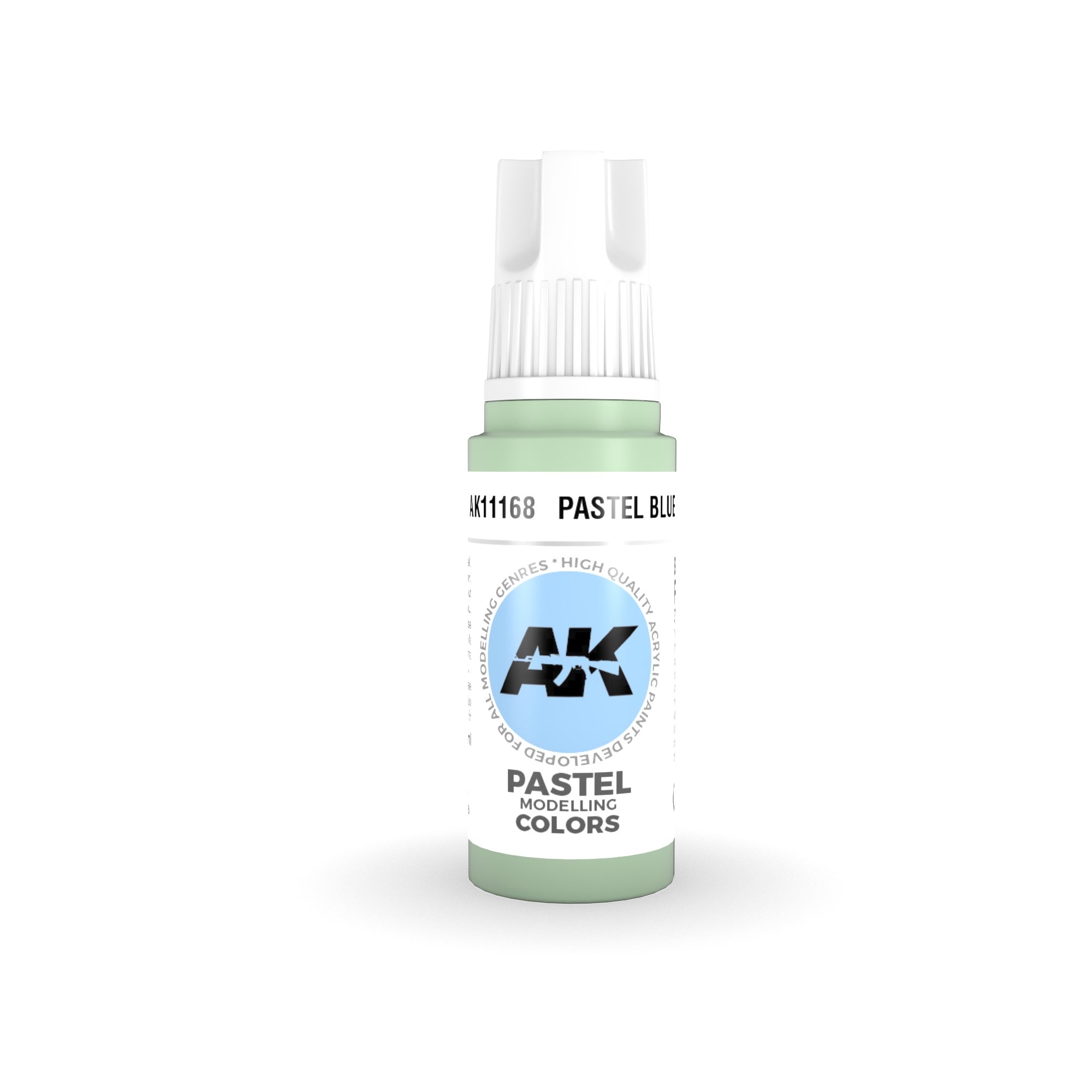 AK Interactive: 3 Gen Acrylics - Pastel Blue 17ml