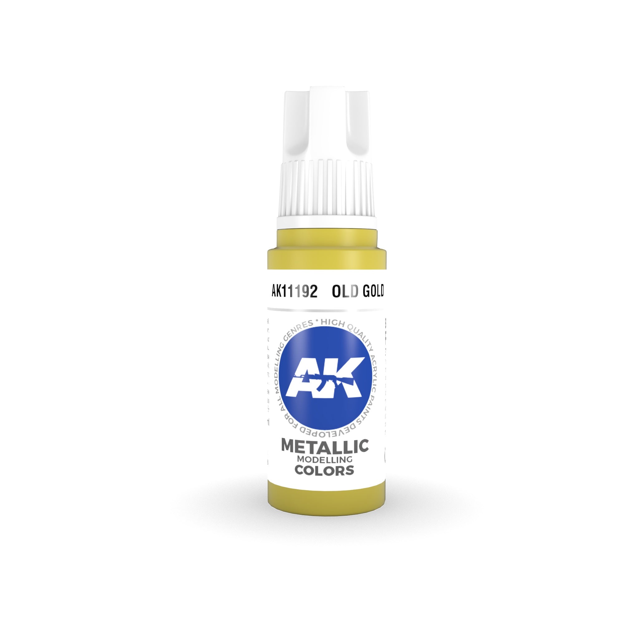 AK Interactive: 3 Gen Acrylics - Old Gold 17ml