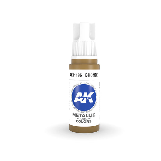 AK Interactive: 3 Gen Acrylics - Bronze 17ml
