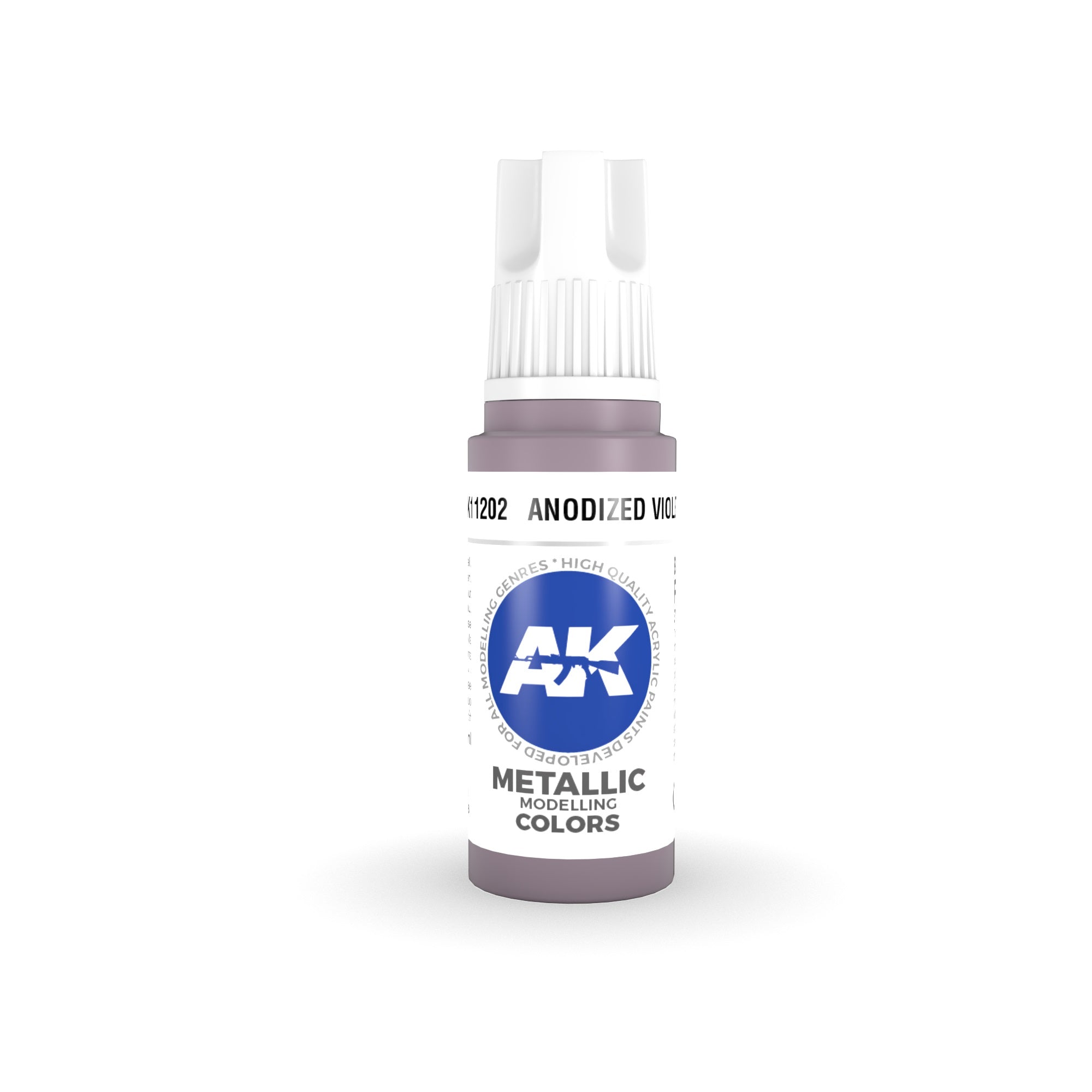 AK Interactive: 3 Gen Acrylics - Anodized Violet 17ml