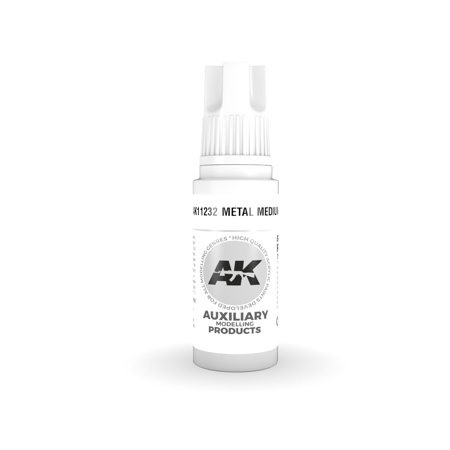 AK Interactive: 3 Gen Acrylics - Metal Medium 17ml