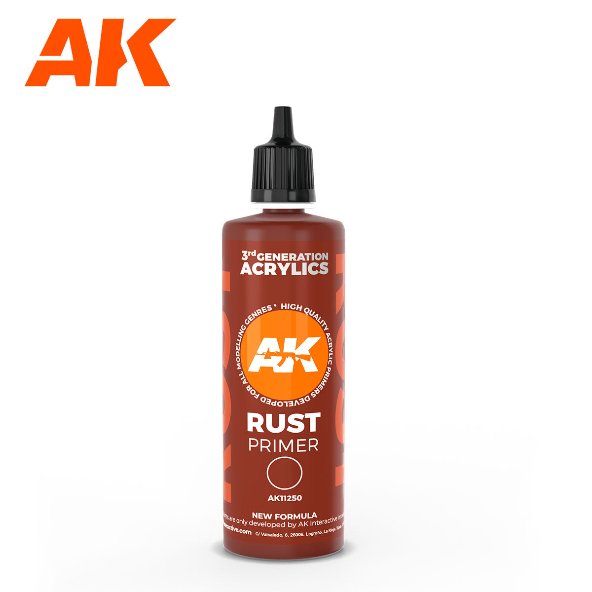 AK Interactive: 3 Gen Primers - Rust surface Primer 100ml