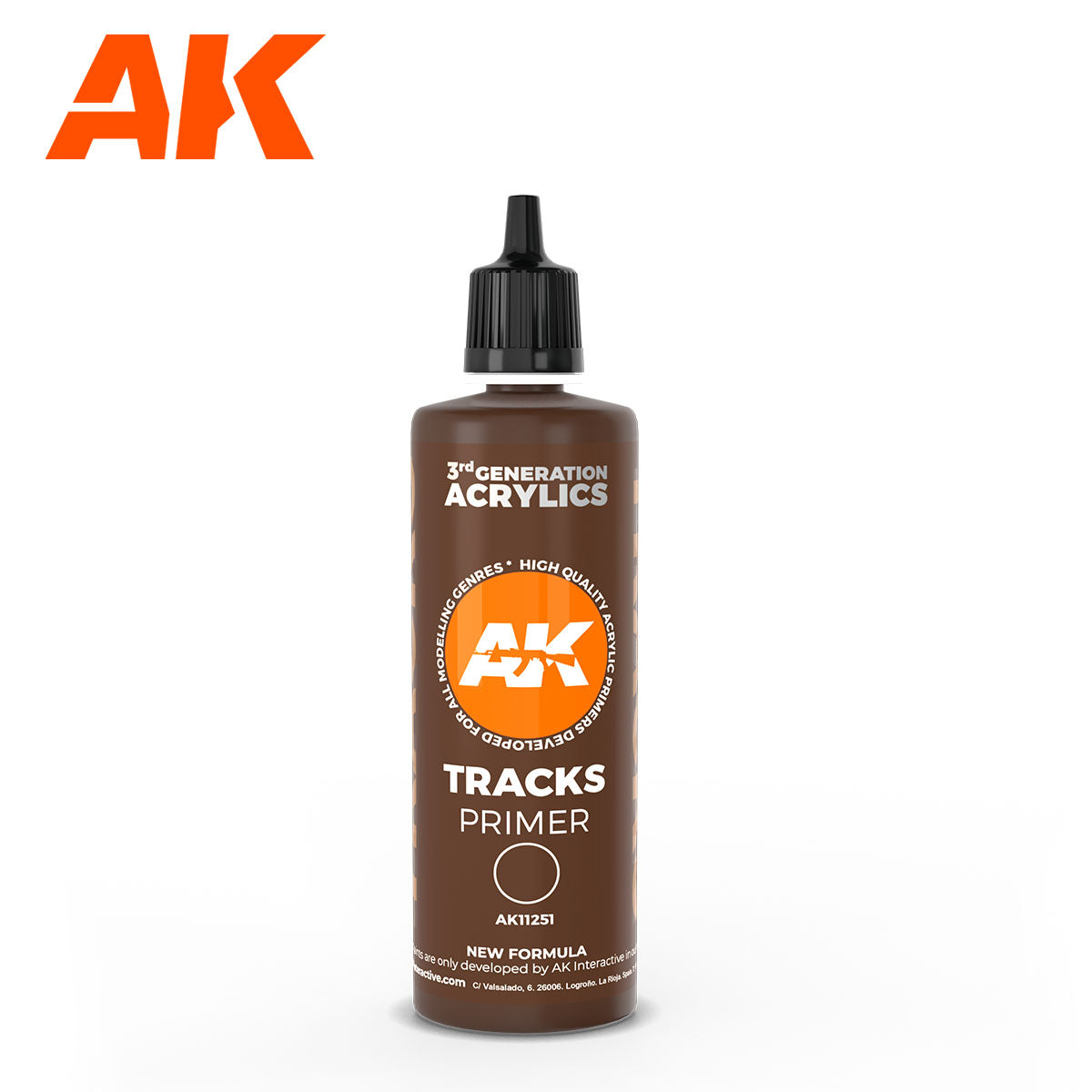 AK Interactive: 3 Gen Primers - Tracks surface Primer 100ml
