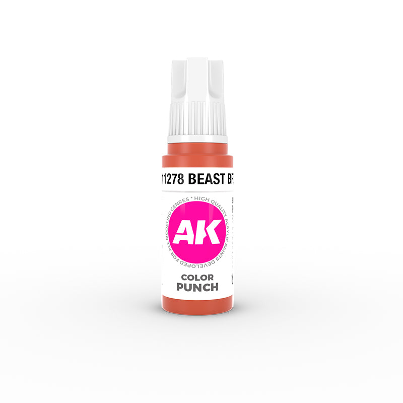 AK Interactive: Colour Punch - Beast Brown17ml