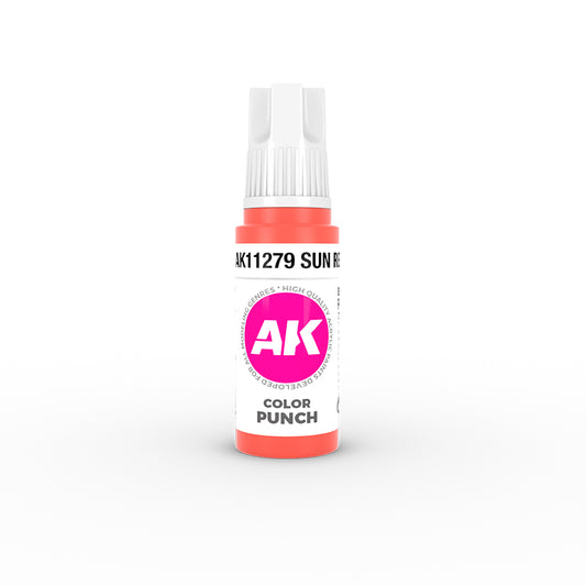 AK Interactive: Colour Punch - Sun Red 17ml