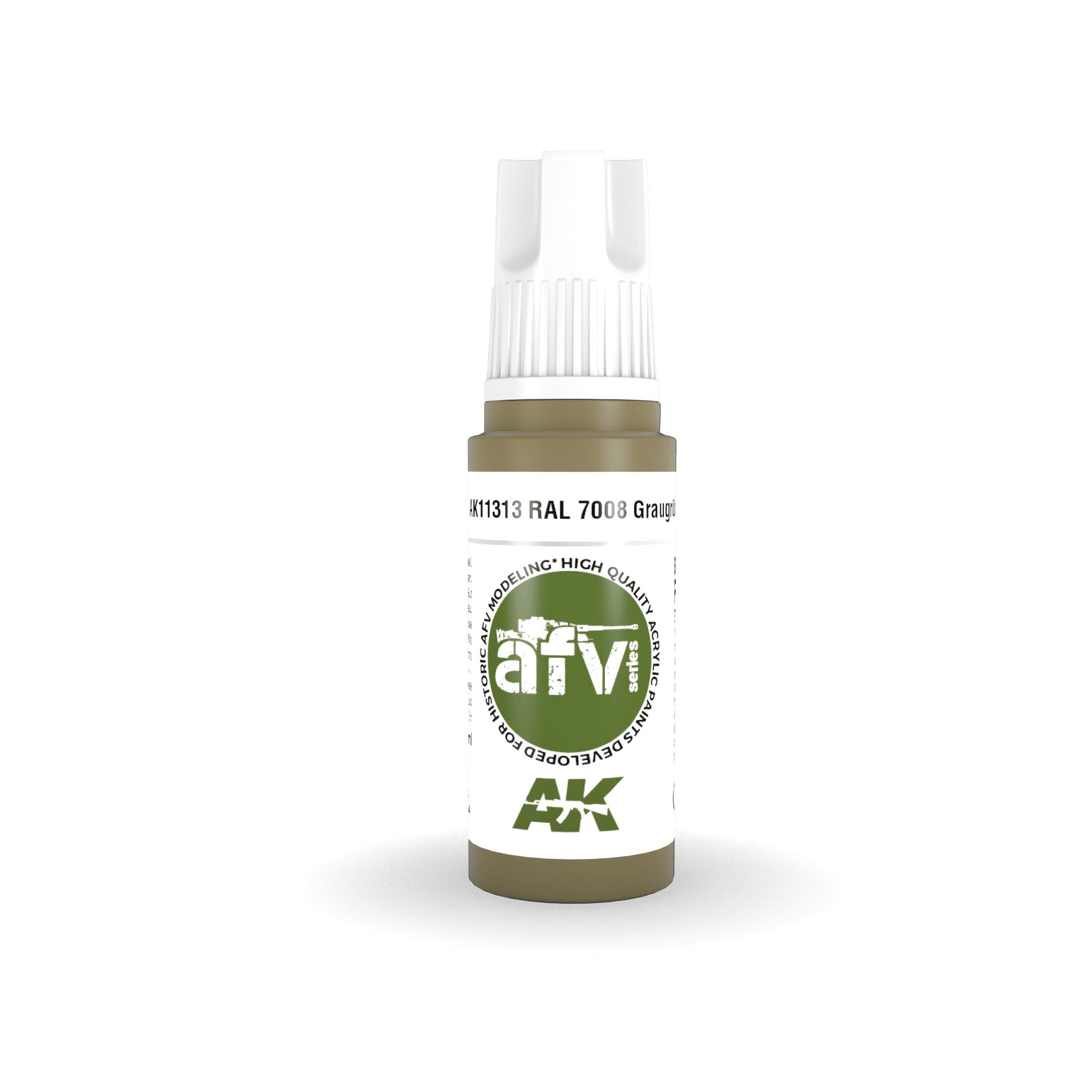 AK Interactive: 3 Gen Acrylics - Ral 7008 graugrün 17ml