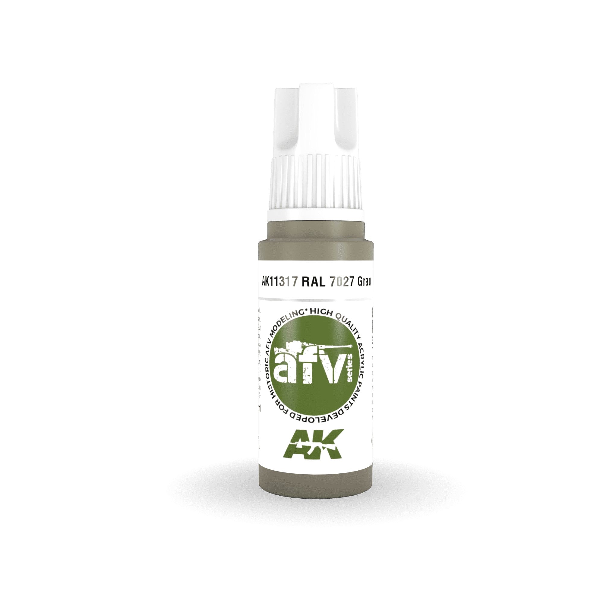 AK Interactive: 3 Gen Acrylics - Ral 7027 grau 17ml