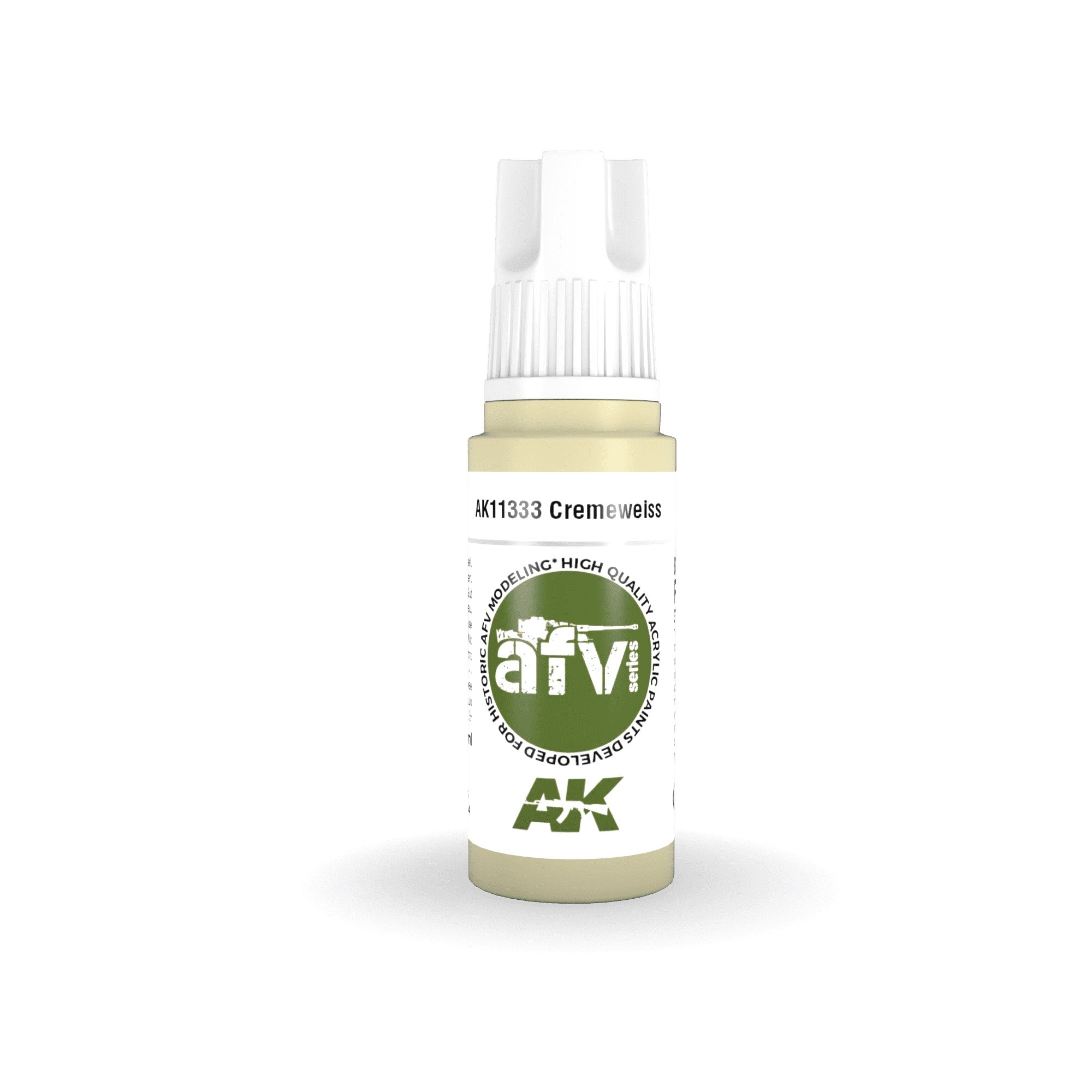 AK Interactive: 3 Gen Acrylics - Cremeweiss 17ml