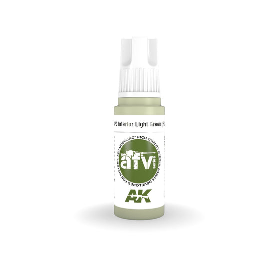 AK Interactive: 3 Gen Acrylics - Apc Interior Light Green (Fs24533) 17ml