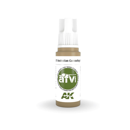 AK Interactive: 3 Gen Acrylics - Australian Camouflage Brown 17ml