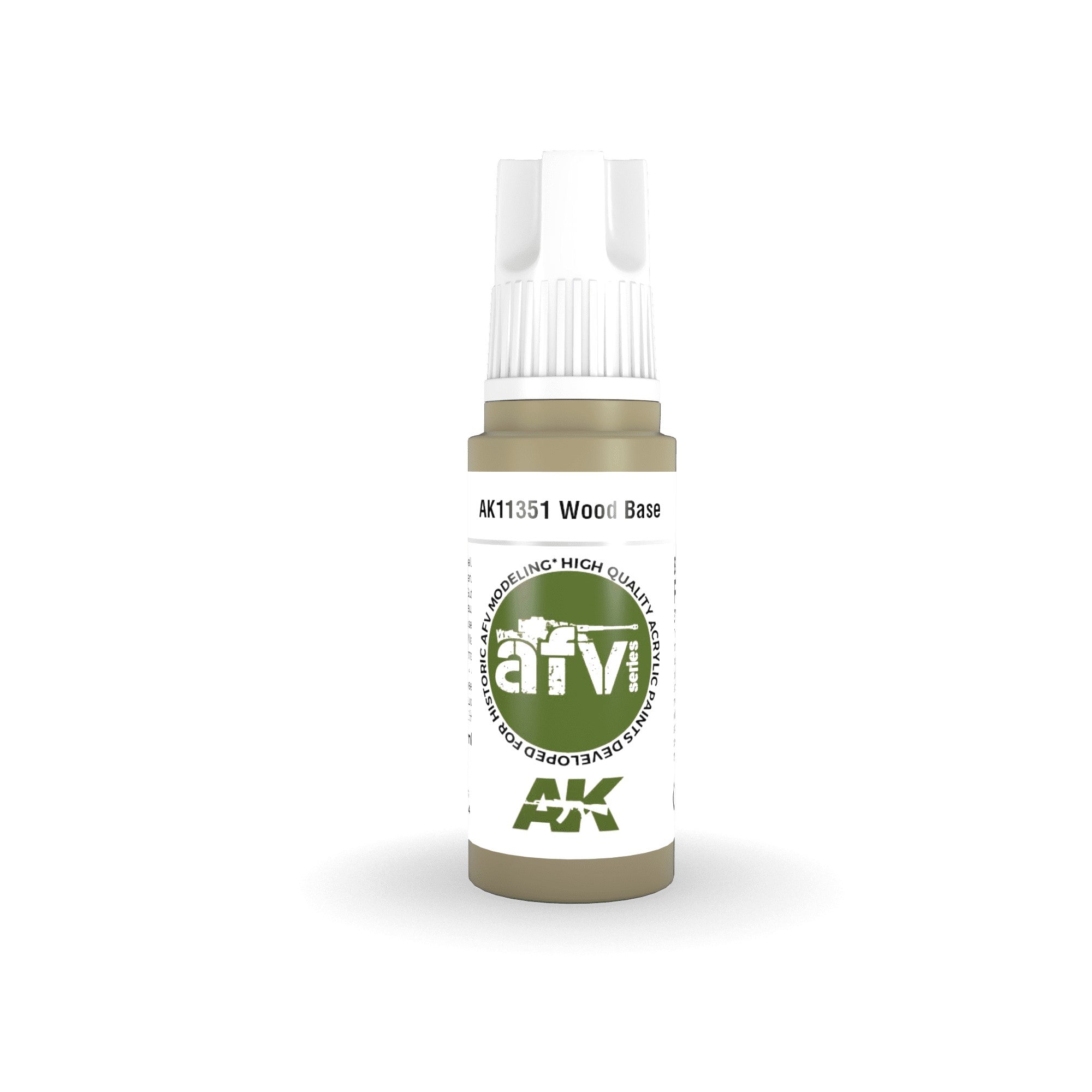 AK Interactive: 3 Gen Acrylics - Wood Base 17ml