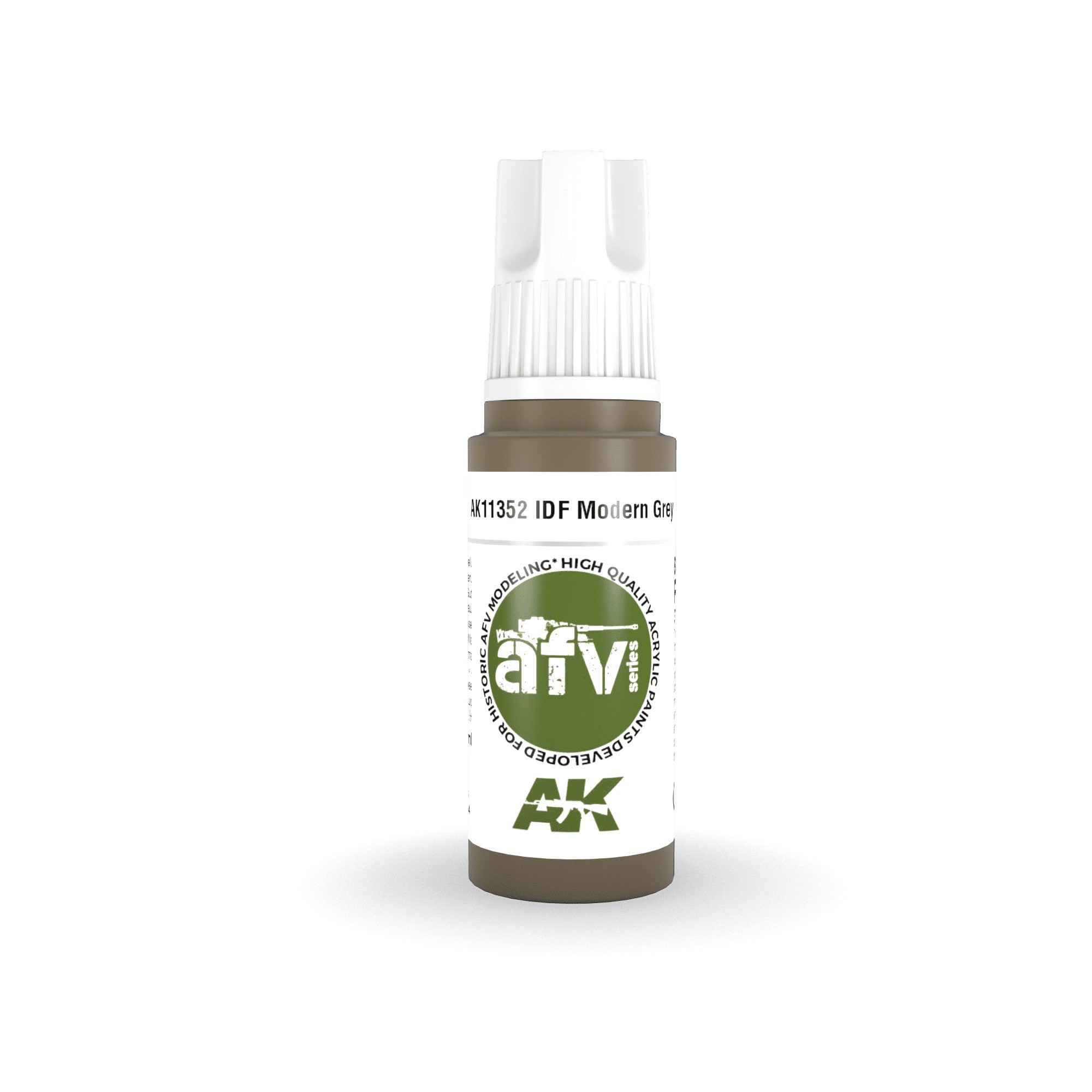 AK Interactive: 3 Gen Acrylics - Idf Modern grey 17ml