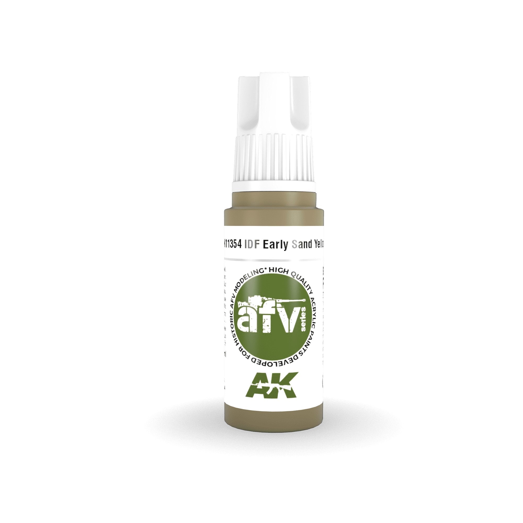AK Interactive: 3 Gen Acrylics - Idf Early Sand Yellow 17ml
