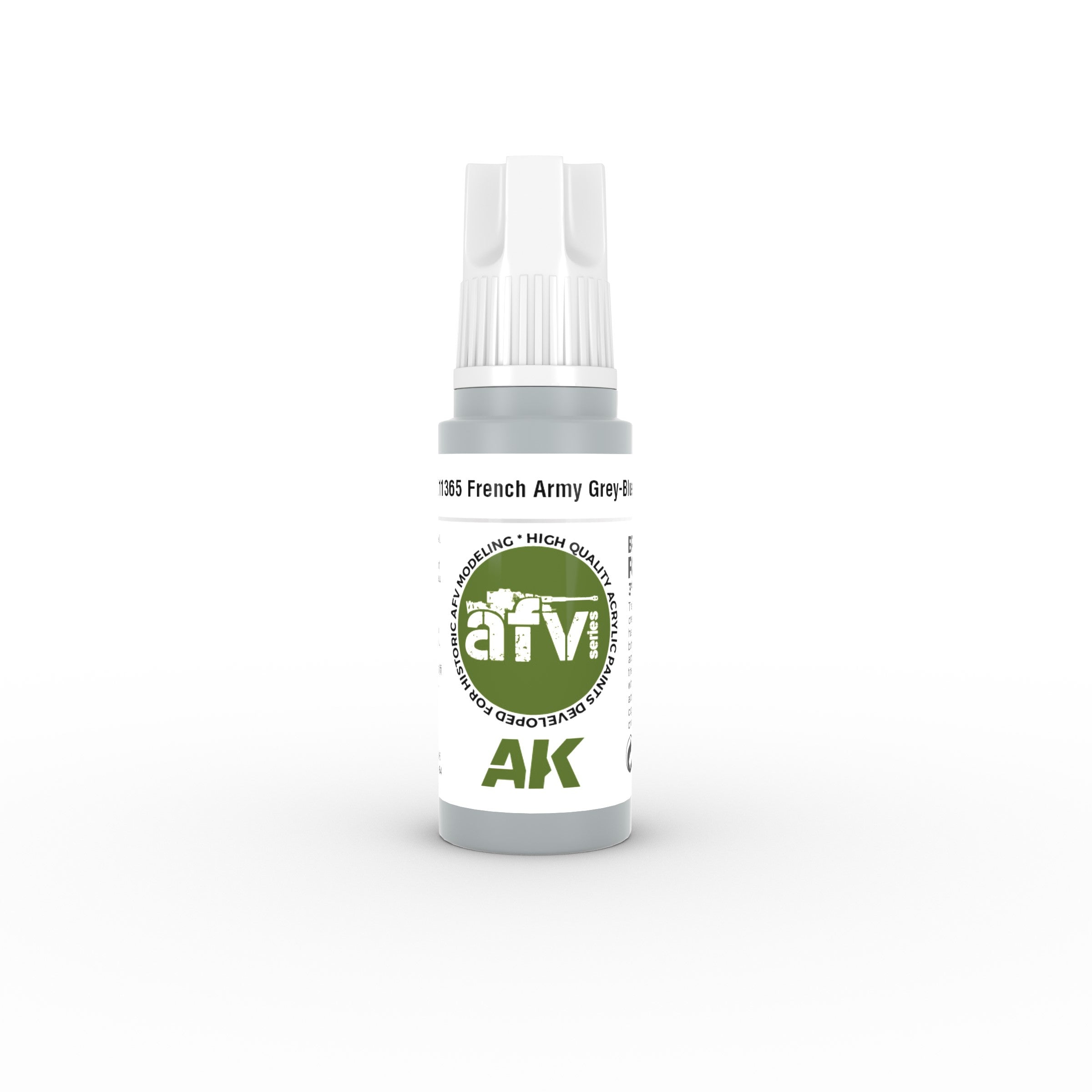 AK Interactive: 3 Gen Acrylics - French Army grey-Blue 17ml