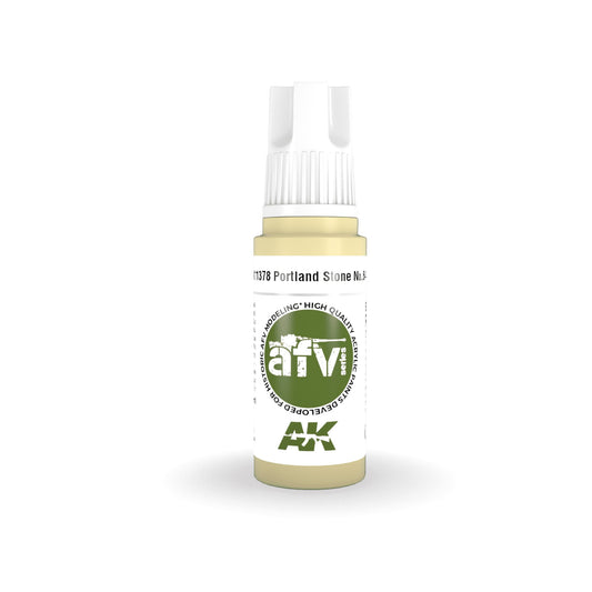 AK Interactive: 3 Gen Acrylics - Portland Stone No.64 17ml