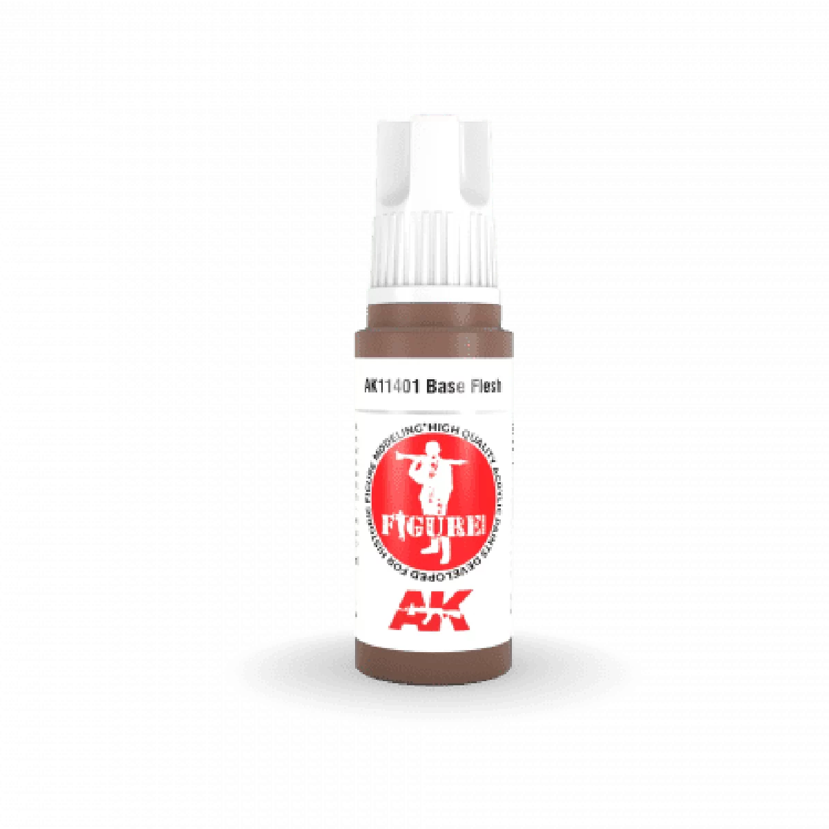 AK Interactive: 3 Gen Figures Acrylics - Base Flesh 17ml