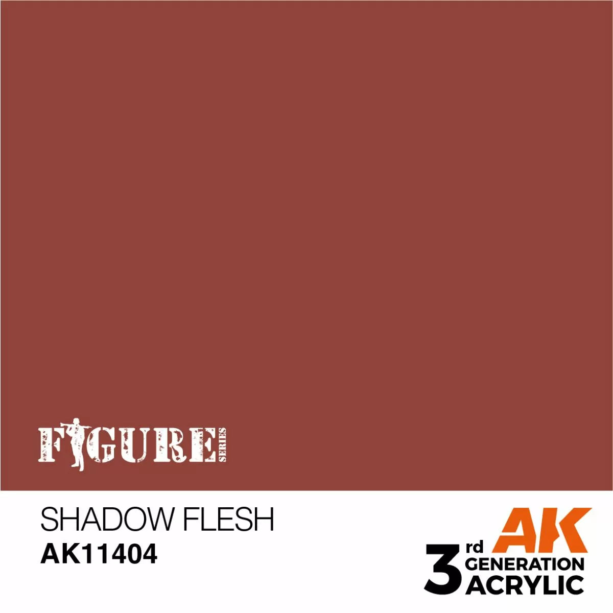 AK Interactive: 3 Gen Figures Acrylics - Shadow Flesh 17ml