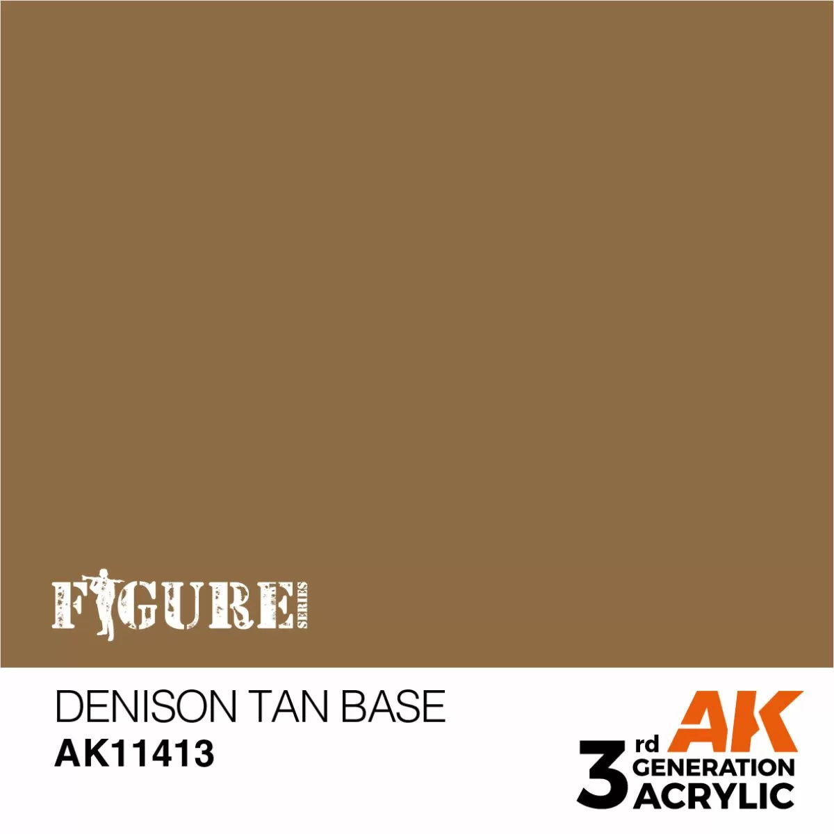 AK Interactive: 3 Gen Figures Acrylics - Denison Tan Base 17ml