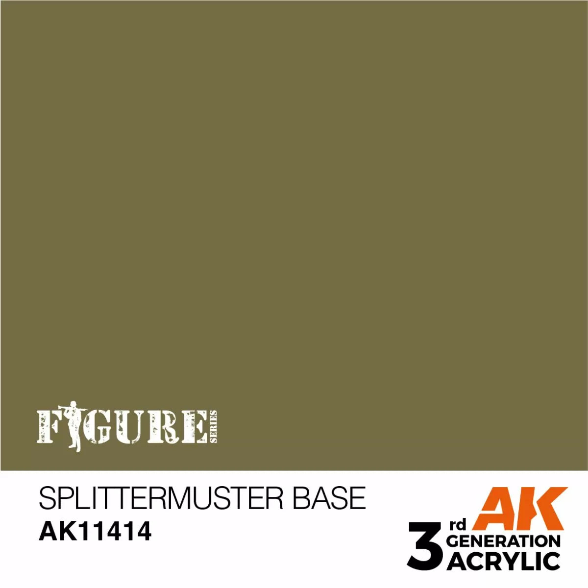 AK Interactive: 3 Gen Figures Acrylics - Splittermuster Base 17ml