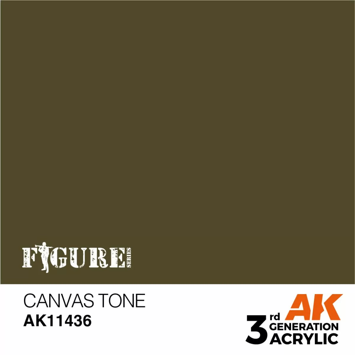 AK Interactive: 3 Gen Figures Acrylics - Canvas Tone 17ml