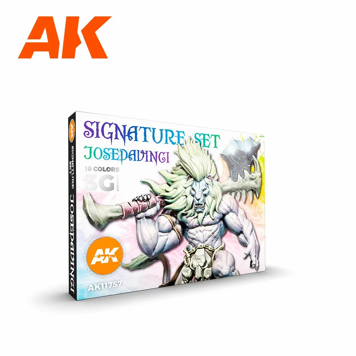 AK Interactive: 3 Gen Sets - Signature Set - Jose davinci