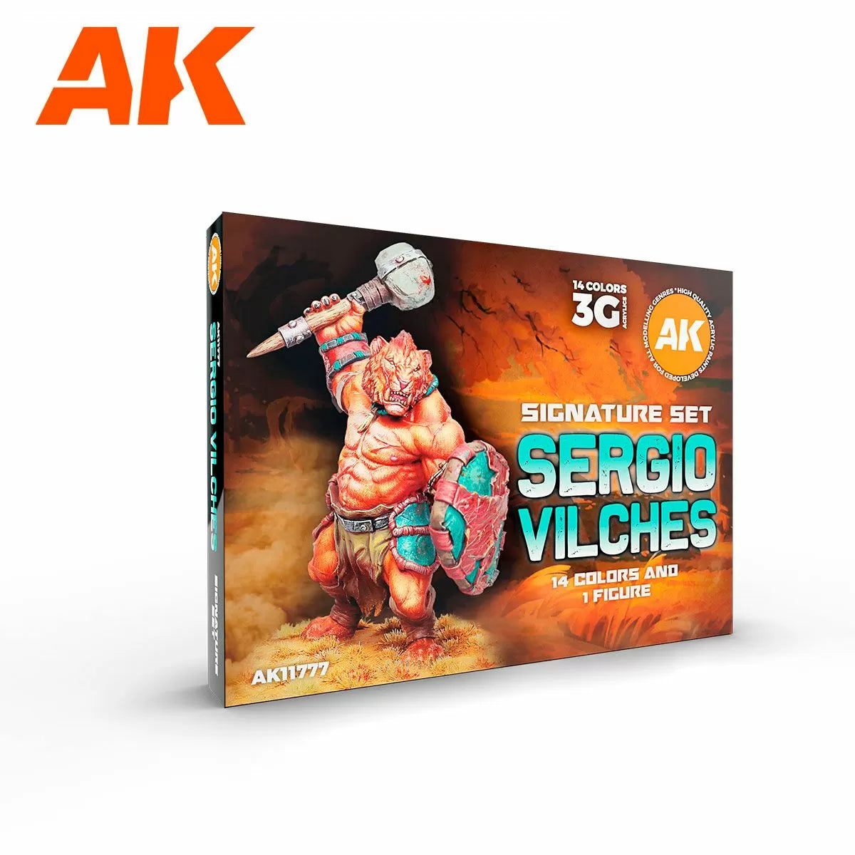 AK Interactive: 3 Gen - Signature Set Sergio Vilches Set