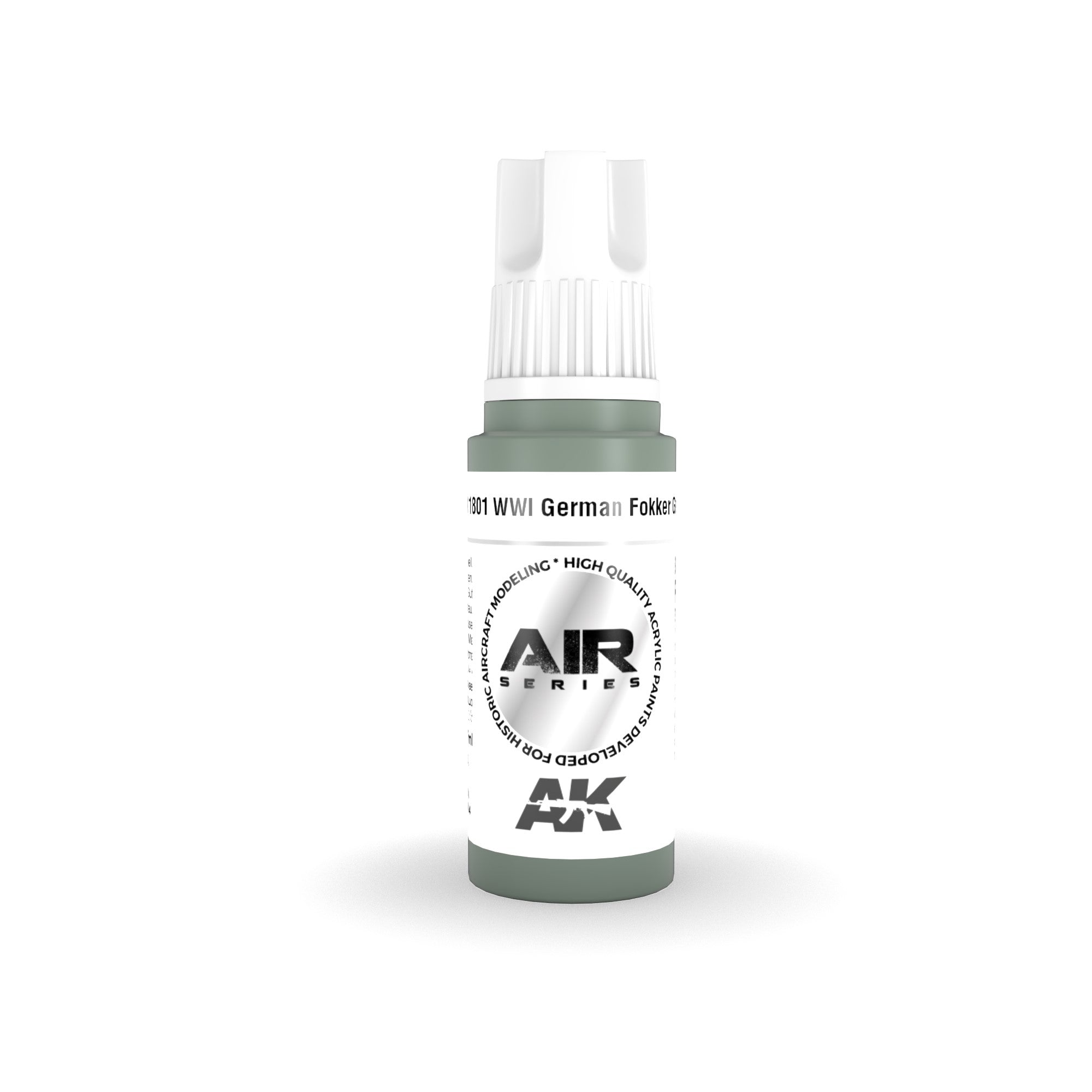 AK Interactive: 3 Gen Acrylics - Wwi German Fokker Grey 17ml