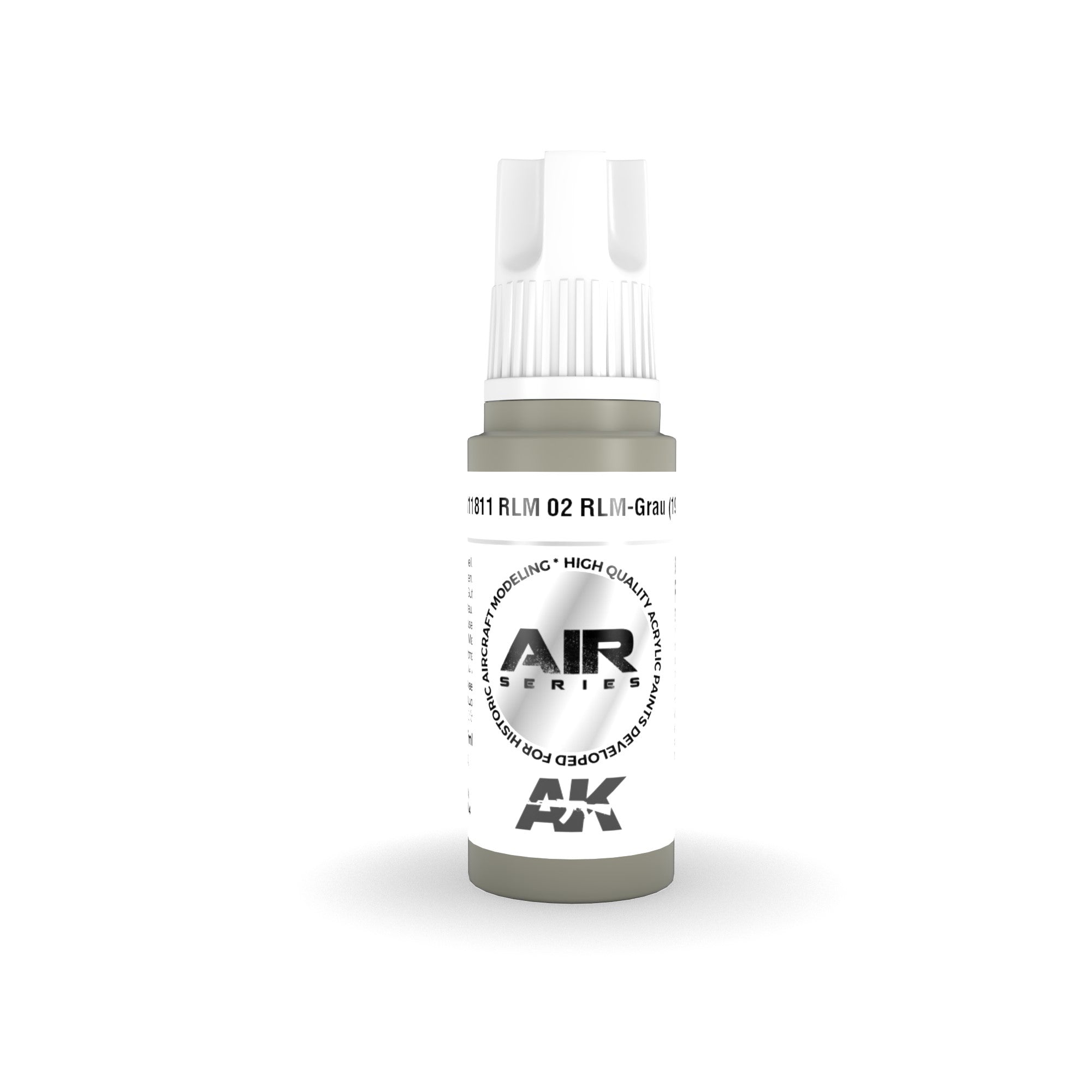 AK Interactive: 3 Gen Acrylics - Rlm 02 Rlm-grau (1938) 17ml