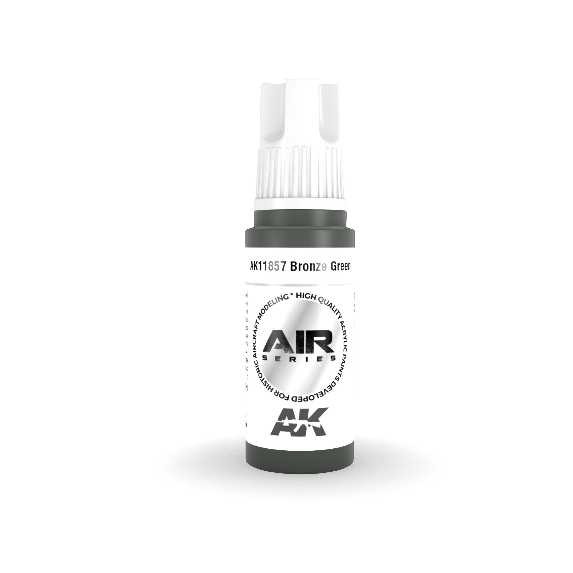AK Interactive: 3 Gen Acrylics - Bronze Green 17ml