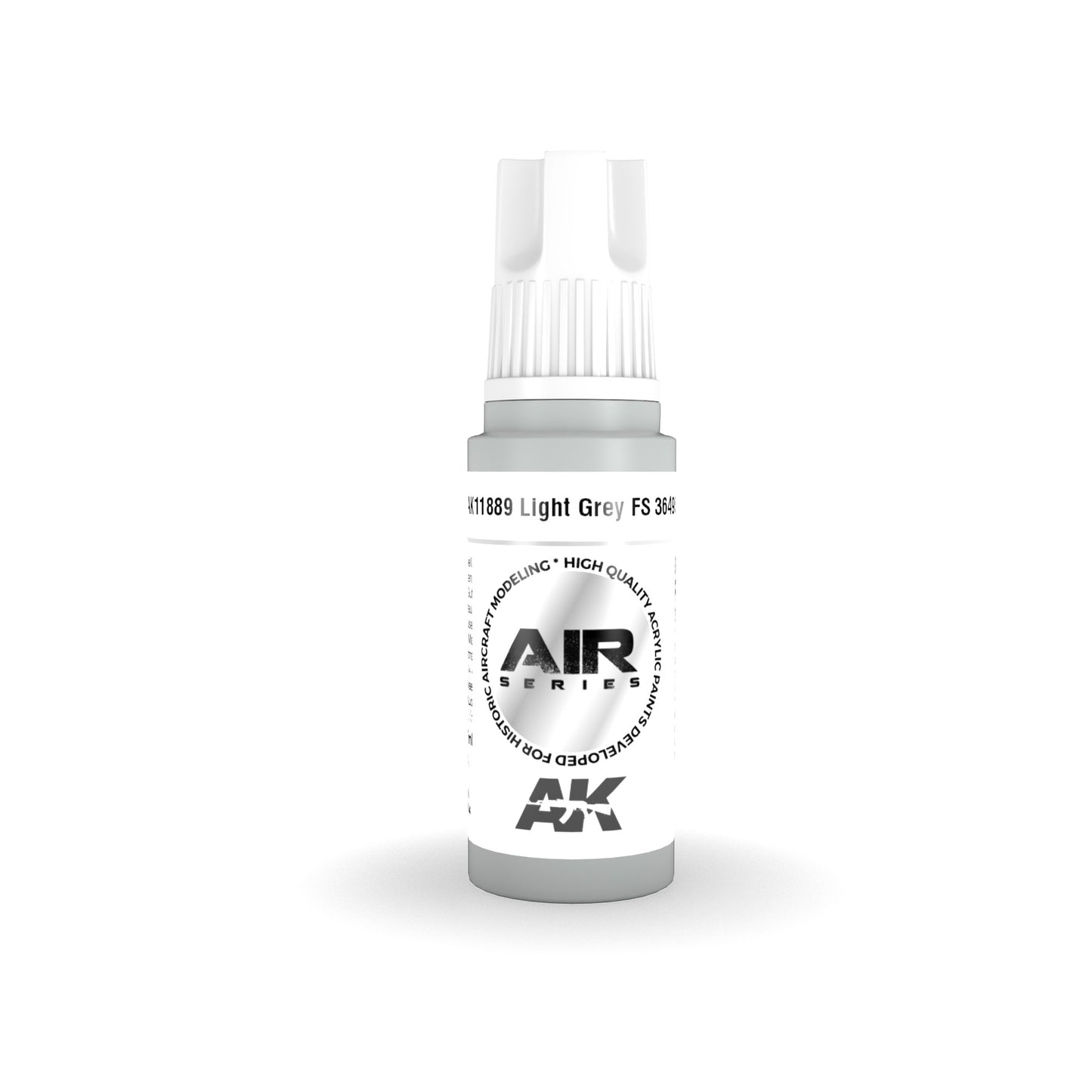 AK Interactive: 3 Gen Acrylics - Light grey Fs 36495 17ml
