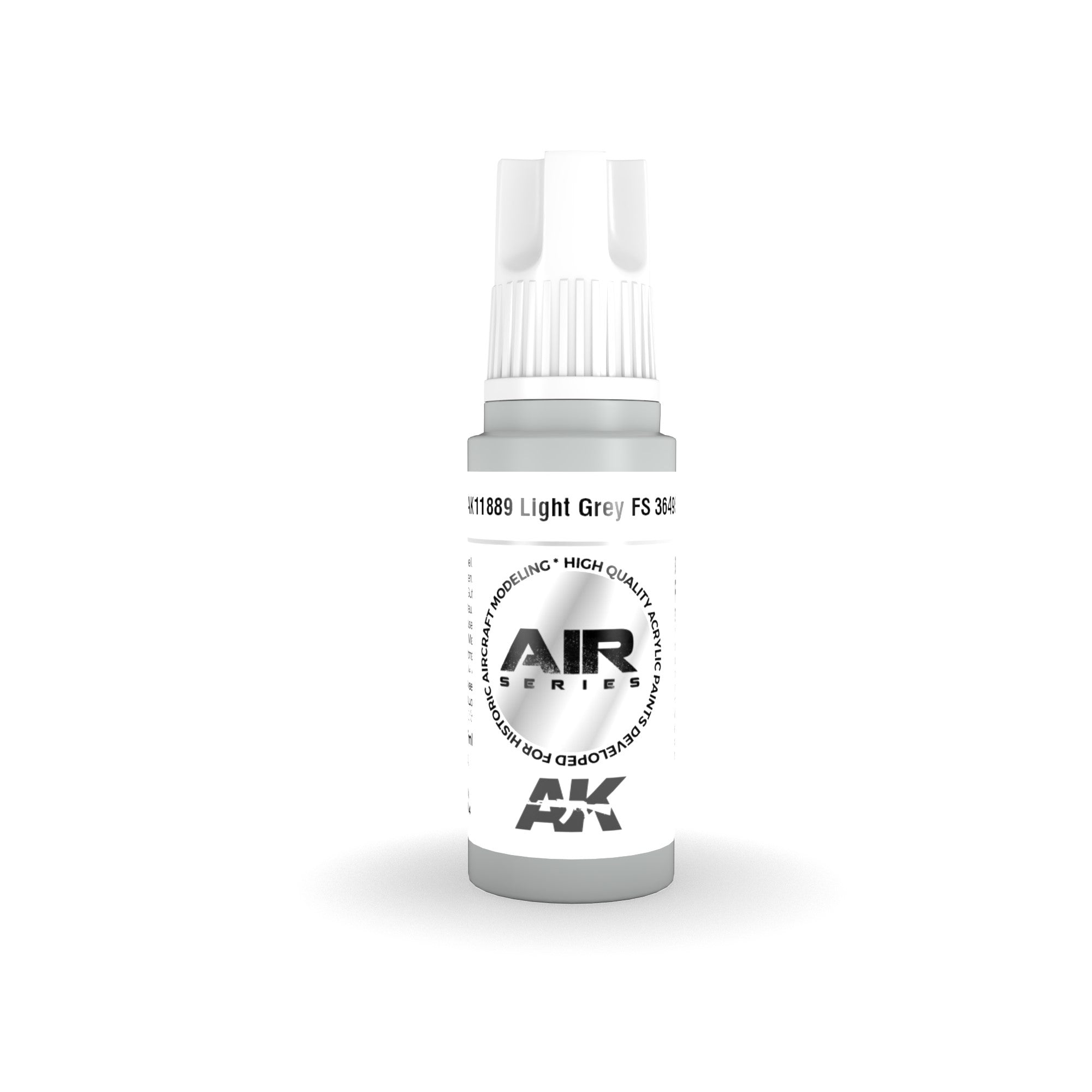 AK Interactive: 3 Gen Acrylics - Light grey Fs 36495 17ml