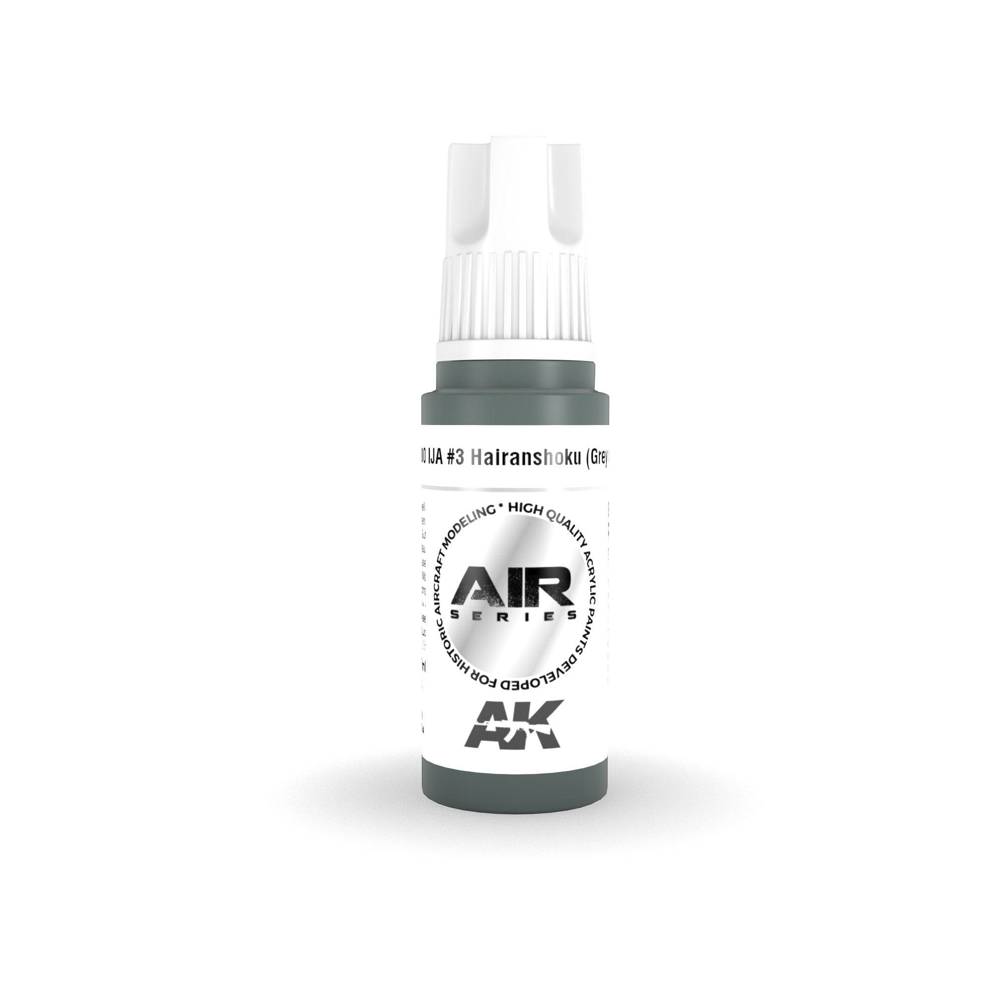 AK Interactive: 3 Gen Acrylics - Ija #3 Hairanshoku (grey Indigo) 17ml