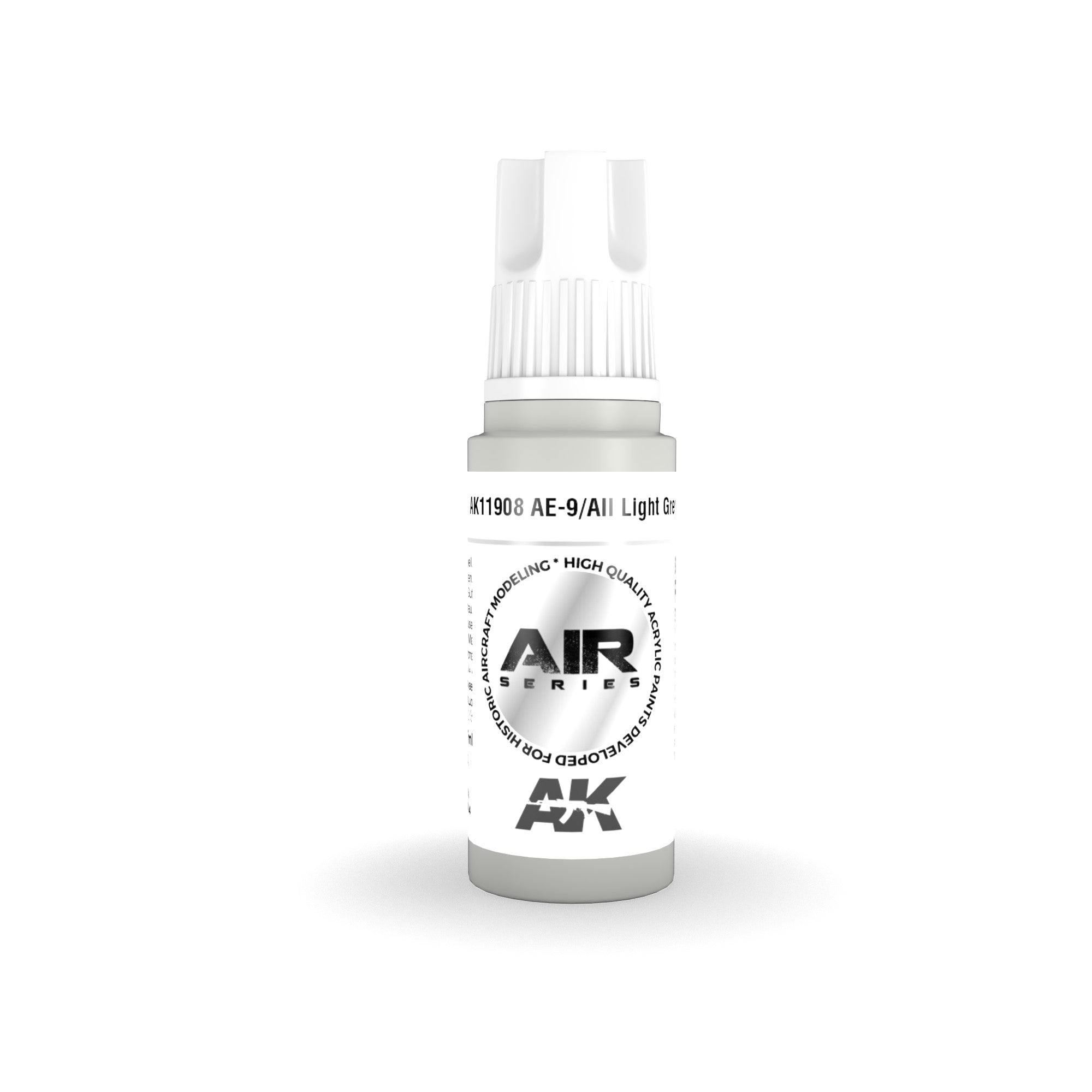 AK Interactive: 3 Gen Acrylics - Ae-9/Aii Light grey 17ml