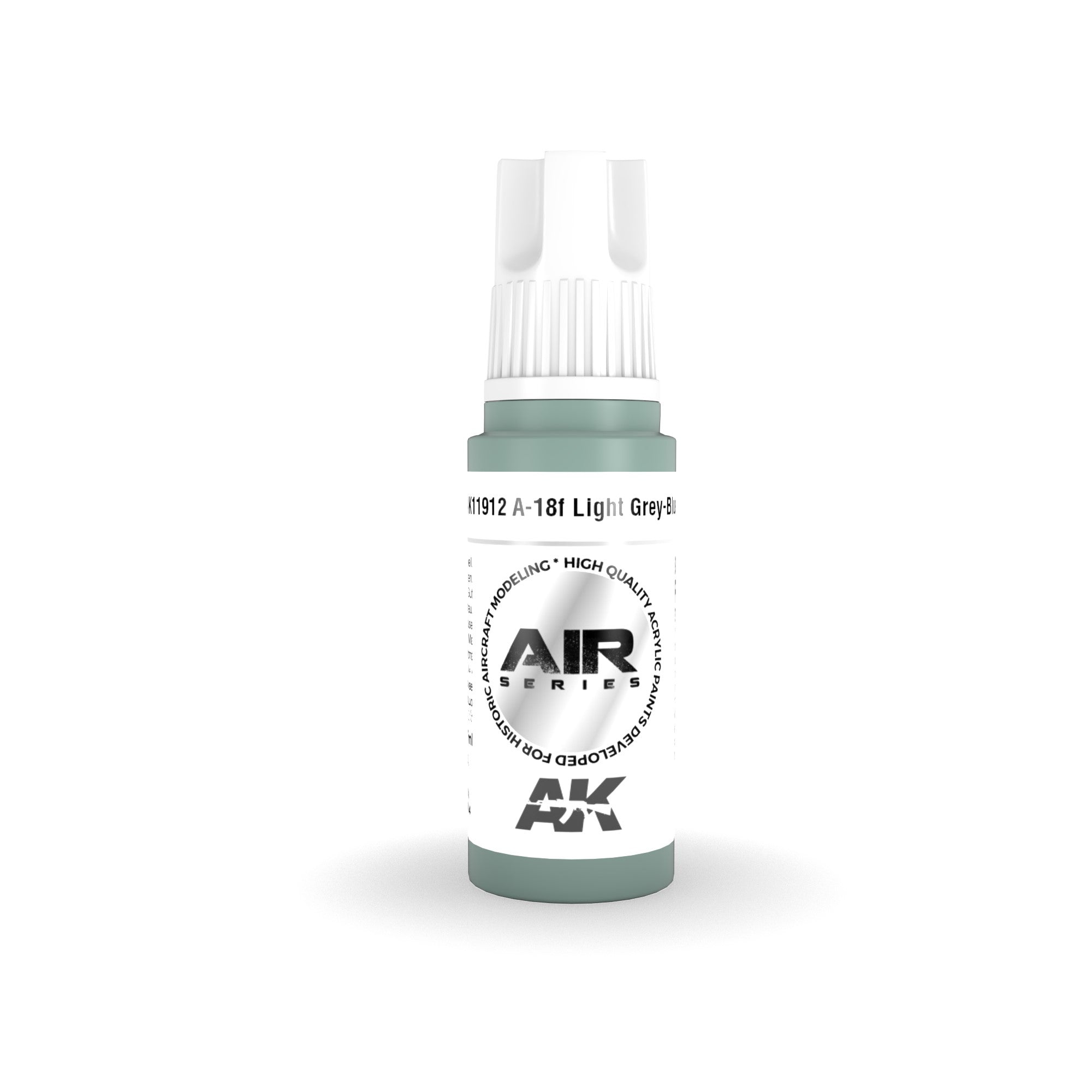 AK Interactive: 3 Gen Acrylics - A-18F Light grey-Blue 17ml