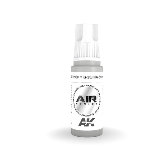 AK Interactive: 3 Gen Acrylics - Mig-25/Mig-31 grey 17ml