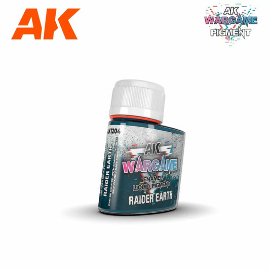 AK Interactive: Wargame Enamel Liquid Pigments - Raider Earth 35 ml - Warhaus