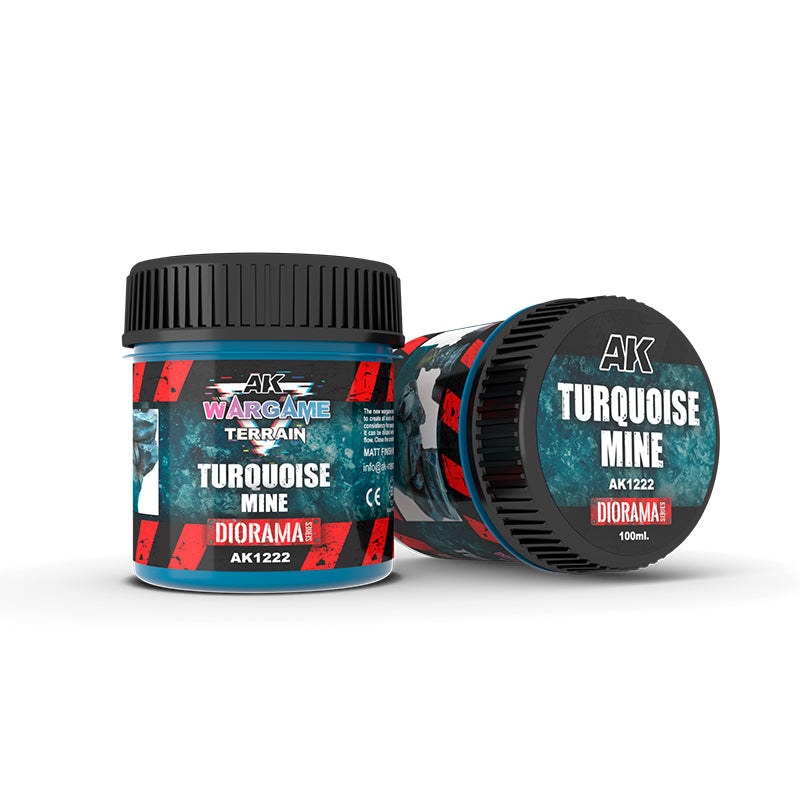 AK Interactive: Terrains  - Turquoise Mine 100 ml
