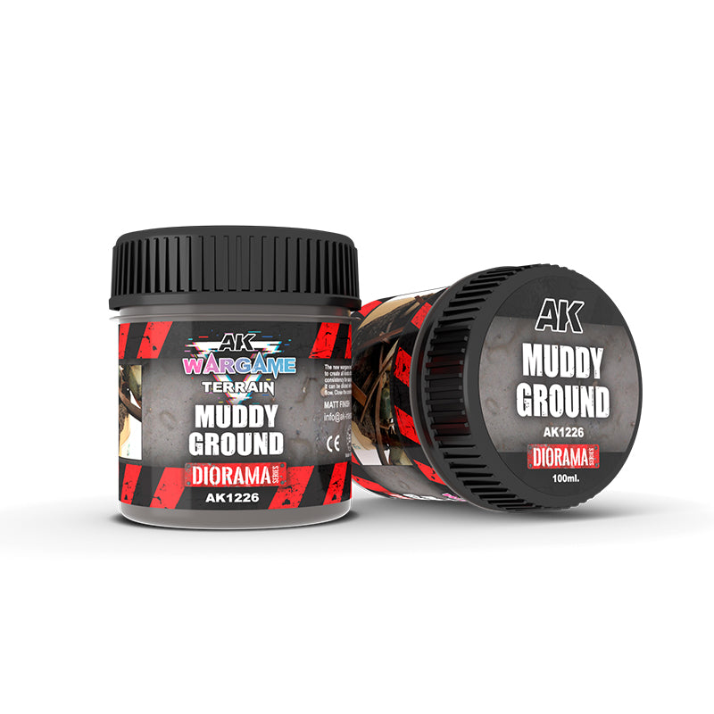 AK Interactive: Terrains  - Muddy ground 100 ml