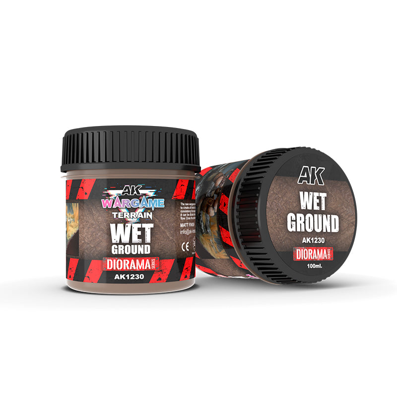 AK Interactive: Terrains  - Wet ground 100 ml