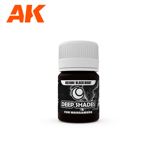 AK Interactive: Deep Shade - Black Night 30ml