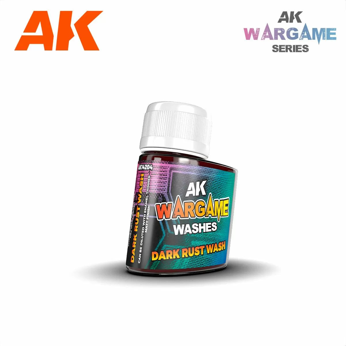 AK Interactive: Washes - Dark Rust Wash 35ml