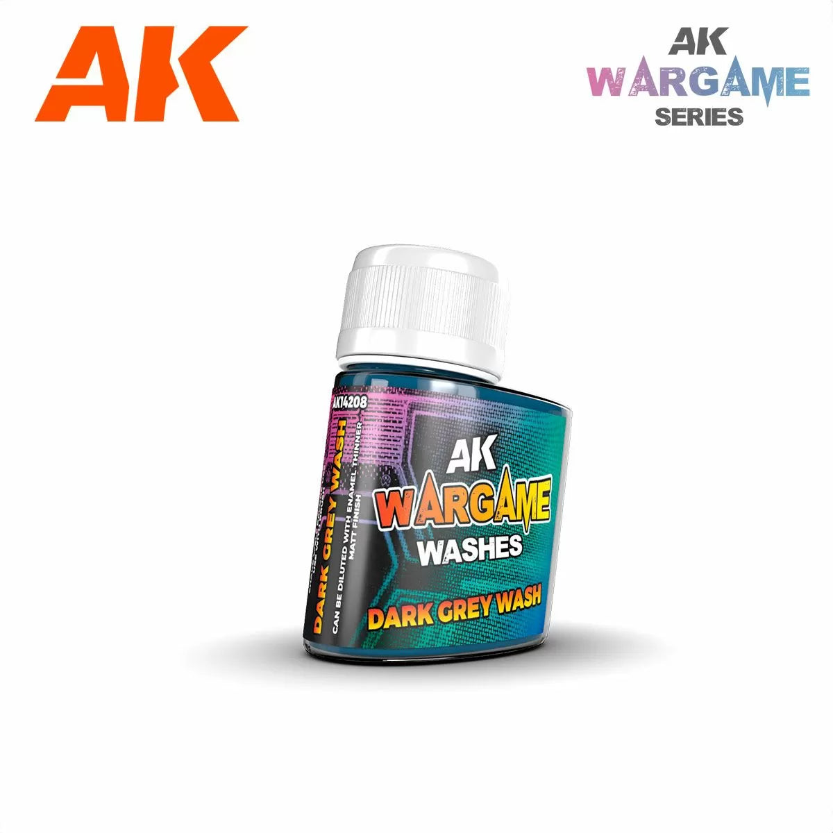 AK Interactive: Washes - Dark Grey Wash 35ml